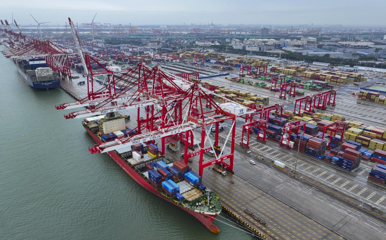 双码头共用 JTOS 天津港国产化应用智慧升级